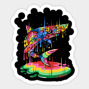 Doodle Shark Sticker